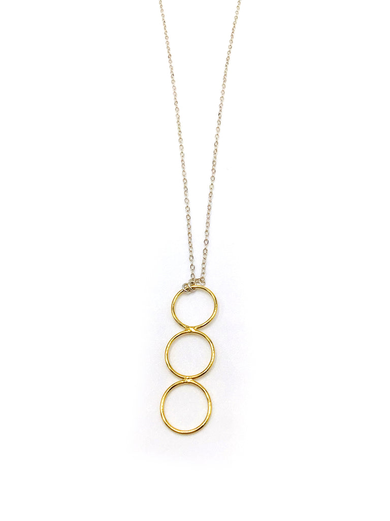 Gold Luneta Necklace