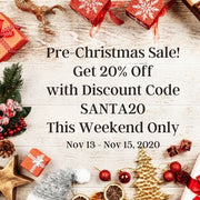 Pre-Christmas Sale!