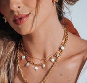 Baroque Style Drop Pearl Necklace