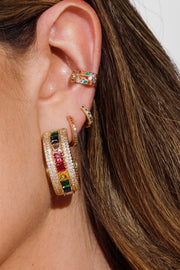 Boucles d'oreilles créoles Ev