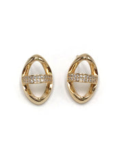 Arki Gold Pavé Earring