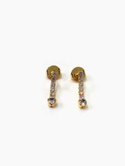 Geo Strip Earring